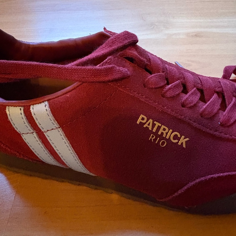 Patrick Rio Burgundy Sneakers - Picture 3 of 8